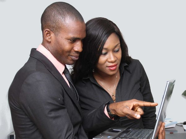 Junge IT-Fachleute in Afrika